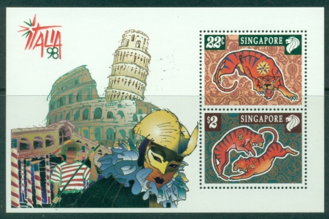 Singapore-1998-New-Year-of-the-Tiger-Italia-MS-Muh