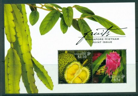 Singapore-2008-Fruits-Joint-Vietnam-issue-MS-MUH-Lot24503