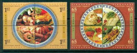 Singapore-2008-Local-Delights-Blocks-MUH-Lot23487