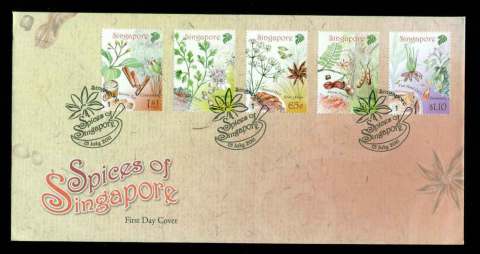 Singapore-2011-Spices-of-Singapore-FDC-lot51664