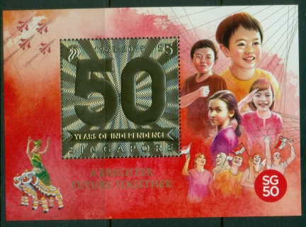 Singapore-2015-Independence-50th-Anniversary-Foil-embossed-MS-MUH