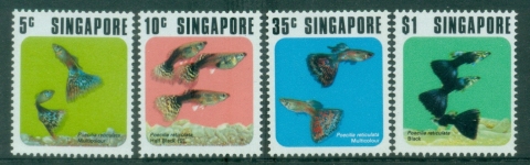 Singapore-1974-Tropical-Fish-MUH