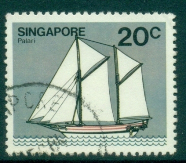 Singapore-1986-Pictorial-Ships-redrawn-20c-FU