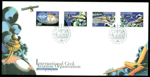 Singapore-1994-International-Civil-Aviation-Organisation-FDC