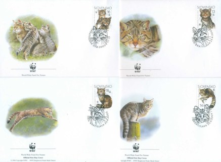 Slovakia-2003 WWF European Wild cat