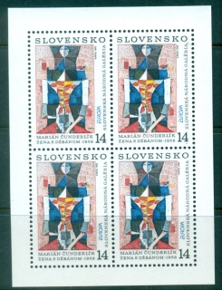 Slovakia-1993-Europa-Contemporary-Art-MS-MUH