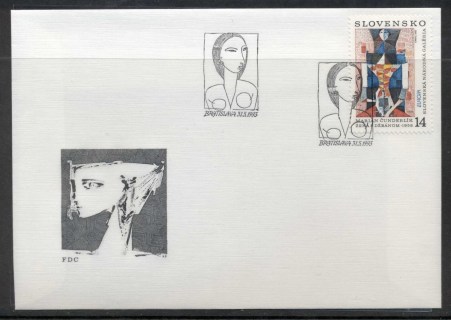 Slovakia-1993-Europa-Modern-Art-FDC