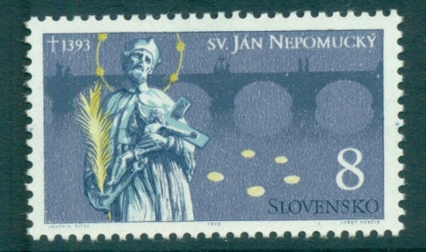 Slovakia-1993-St-jpg-John-Nepomuk-MUH-lot65085.jpg