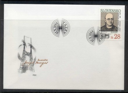 Slovakia-1994-Europa-Scientific-Discoveries-FDC