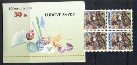 Slovakia-1997-Tradition-of-Collecting-Dew-Booklet-MUH