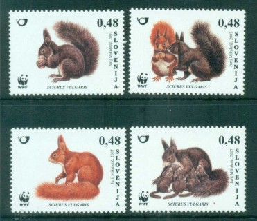 Slovenia-2007 WWF Red Squirrel