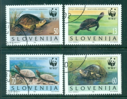 Slovenia-1996 WWF European Pond Tortoise