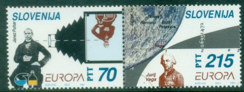 Slovenia-1994-EUROPA-Stamps-Great-Discoveries-MUH
