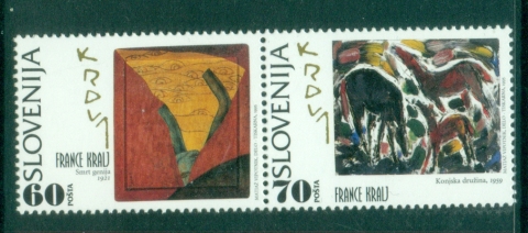 Slovenia-1995-Art-France-Kralj-MUH