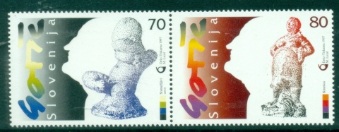 Slovenia-1997-Art-Sculptor-France-Gorse-MUH