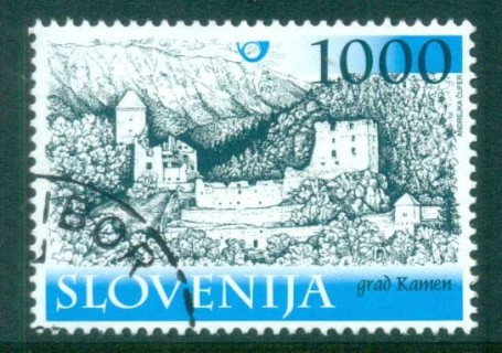 Slovenia-2001-Kamen-Castle-1000t-CTO