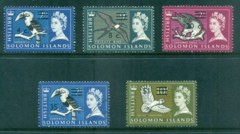 Solomon-Is-1966-67-QEII-Pictorials