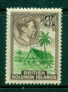 Solomon-Is-1939-51-KGVI-Pictorial-4-5d-FU