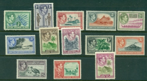 Solomon-Is-1939-51-KGVI-Pictorials-MLH