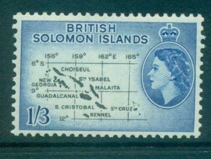 Solomon-Is-1956-60-1-3d-Map-MUH-lot80695