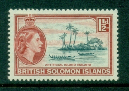 Solomon-Is-1956-60-QEII-Pictorial-Wmk-Multi-Crown-CA-1-5d-MUH