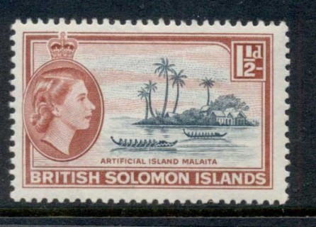 Solomon-Is-1956-60-QEII-Pictorial