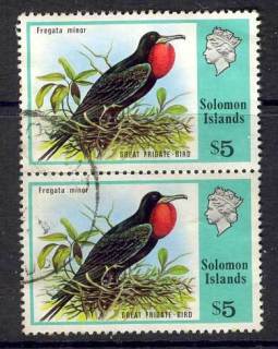 Solomon-Is-1976-5-Frigate-Bird-Pair-FU-Lot13901