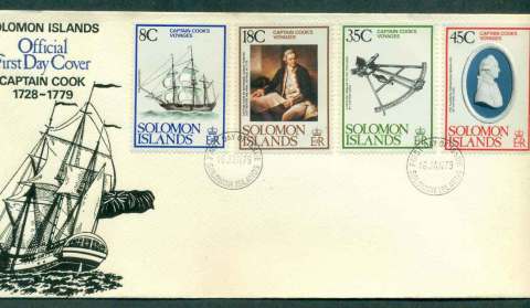 Solomon-Is-1979-Captain-Cook-FDC-lot50404