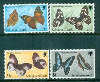 Solomon-Is-1980-Butterflies-MUH-lot80753