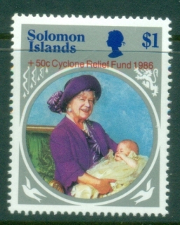 Solomon-Is-1985-Queen-Mother-Opt-Cyclone-Relief-MLH