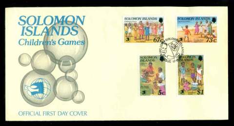 Solomon-Is-1989-Childrens-Games-FDC-lot51693