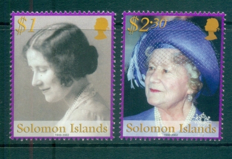 Solomon-Is-2002-Queen-Mother-MUH-lot80725