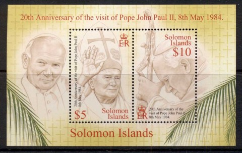 Solomon-Is-2004-Visit-of-Pope-John-Paul-II-20th-Anniversary-MS-MUH