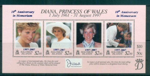 Solomon-Is-2007-Princess-Diana-in-Memoriam-Opt-MS-MUH-lot79952