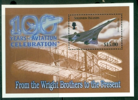 Solomon-Is-2003-The-100th-Anniversary-of-Powered-Flight-MS-MUH_2
