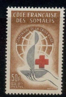 Somali Coast 1963 Red Cross Centenary