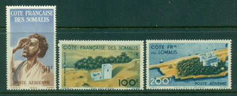 Somali Coast 1947 Air mail Views