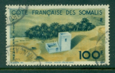 Somali Coast 1947 Air mail Views