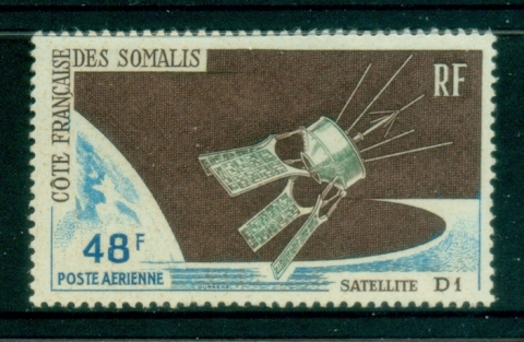 Somali Coast 1966 French satellite D-1