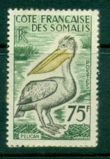 Somali Coast 1960 Bird, 75f Pelican