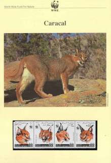 Somali Rep 1998 WWF Caracal