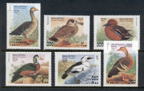 Somali-Republic-1998-Water-Birds-MUH