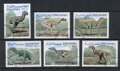 Somali-republic-1999-Prehistoric-Animals