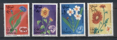 Somalia-1969-Flowers-Animals-MUH