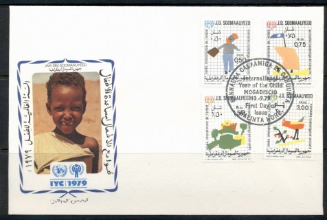 Somalia-1979-IYC-International-year-of-the-Child-FDC