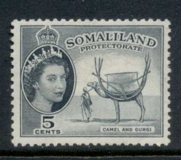 Somaliland-Protectorate-1953-58-QEII-Pictorial-5c-MLH-2