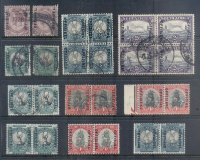 South-Africa-1926-on-Officials-Assorted-Oddments-MLH-FU