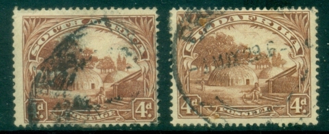 South-Africa-1927-28-4d-Native-Kraal-FU