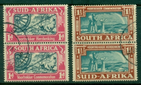 South-Africa-1938-Voortrekkers-pair-FU