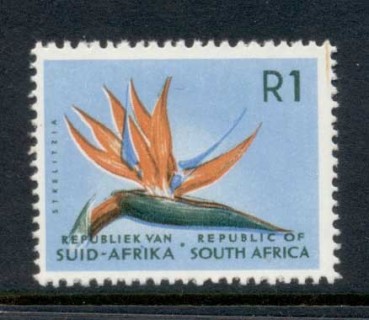 South-Africa-1964-Bird-of-Paradise-Flower-Perf-14-MLH